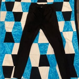 Spandex Athletic Leggings with Pockets